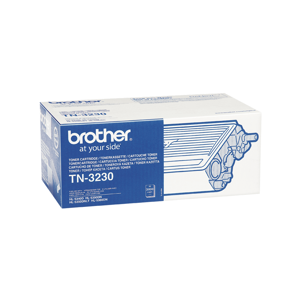Originali Brother TN3230 rašalo kasetė – juodos spalvos 2